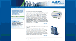 Desktop Screenshot of elesta.de